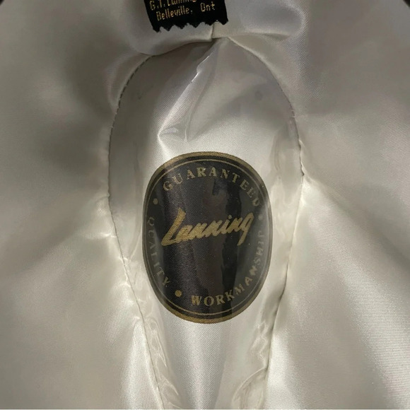 Fedora Hat Vintage 1970s Wool Blend Tweed with Feather by Lanning Men’s Large. - Picture 7 of 12